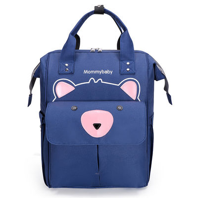 Logotipo personalizado Tote Baby Bags Saco de fraldas úmido Nappy Mochila em cor personalizada