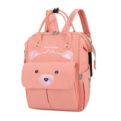 Logotipo personalizado Tote Baby Bags Saco de fraldas úmido Nappy Mochila em cor personalizada