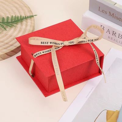 Embalagem de jóias de cores personalizadas Caixa de papel de presente deslizante para maquiagem cosmética