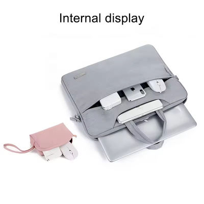 13-16 polegadas Laptop Bolsa de mão personalizada de cores Messenger carteira para trabalho e viagens