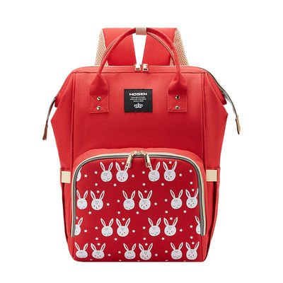 Mochila de estilo conveniente Mochila de mamãe Mochila de fraldas de bebê com material resistente à água