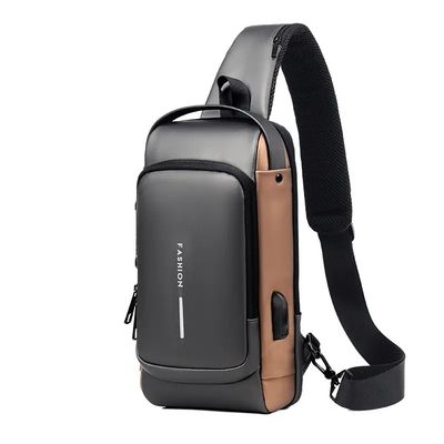 2023 Última moda Saco de crossbody masculino com design à prova d'água e logotipo personalizado