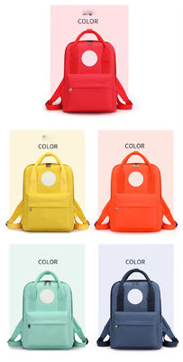Mochila de crianças de grande capacidade com logotipo personalizado e desenho animado