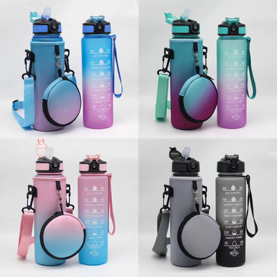 Logotipo personalizado Neoprene refrigerador de garrafa de água com cinturão de ombro ajustável e bolsa