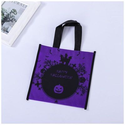 Decorações de Halloween Requisitos Criança Portátil Bomba de Tecido Bolsa de Doces para Crianças Festa