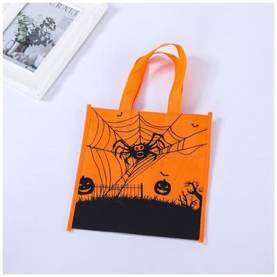 Decorações de Halloween Requisitos Criança Portátil Bomba de Tecido Bolsa de Doces para Crianças Festa