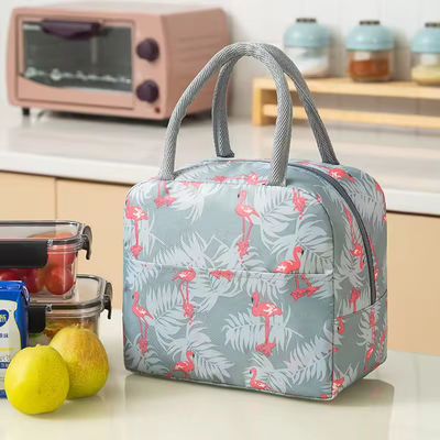 Saco de refrigeração isolado de alumínio impermeável OEM/ODM aceitável para caixa Bento para levar
