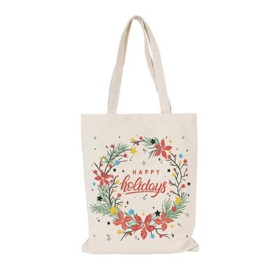 Impressões de cartas simples de grande capacidade Bolsa de lona para mulheres Bolsas de mão Casual Tote Bolsa de compras de viagem