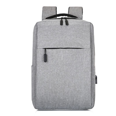 Black Custom Logo Unisex Ergonômica Anti-roubo Mochilas de laptop de nylon inteligente com USB