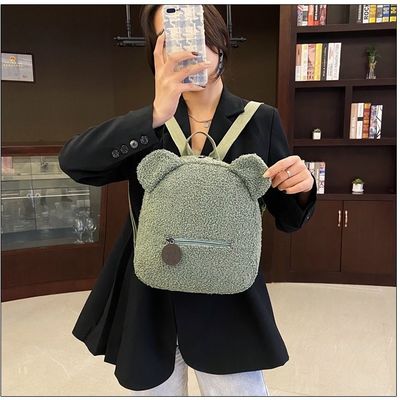 OEM/ODM aceitável Mochila de moda Mochila escolar Mochila impermeável Mochila de pelúcia para crianças