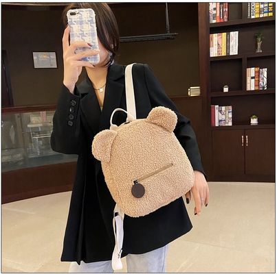 OEM/ODM aceitável Mochila de moda Mochila escolar Mochila impermeável Mochila de pelúcia para crianças