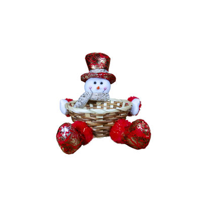 Aceitável OEM/ODM Decoração personalizada de escritório de Natal Carrinho de doces para presente para casa