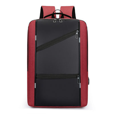 Mochila personalizada para laptops masculino com design anti-roubo e porta de carregamento USB