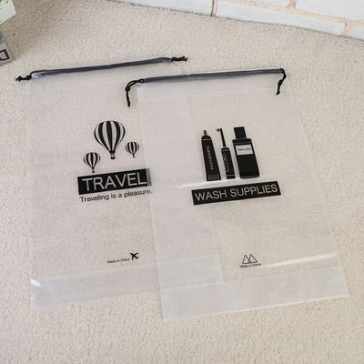 Logotipo personalizado Impresso Saco de cordas para maquiagem e embalagem de presentes