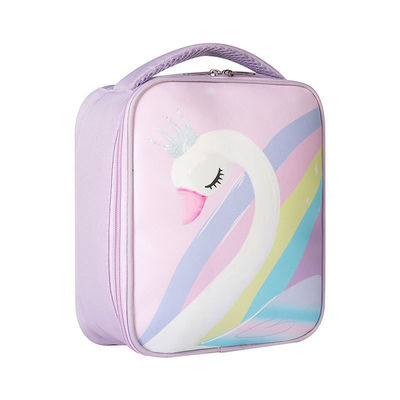 Curiosidade personalizada de desenhos animados Dinossauro Espaço Isolado Crianças Bolsa de almoço com isolamento