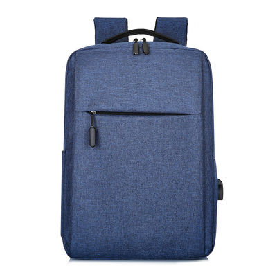 Logotipo personalizado Estilo de Moda Viagem Escola Bolsa da Faculdade Smart USB Bolsa de Laptop para Computador