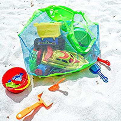 Novos estilos de moda para crianças Saco de areia de praia dobrável Tote Bag Brinquedos Saco de armazenamento
