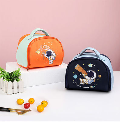Alimentos Cartoon Kids Cooler Sacos de almoço Saco térmico portátil para menina Saco de isolamento