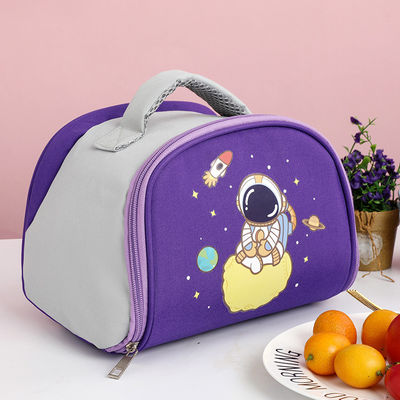 Alimentos Cartoon Kids Cooler Sacos de almoço Saco térmico portátil para menina Saco de isolamento