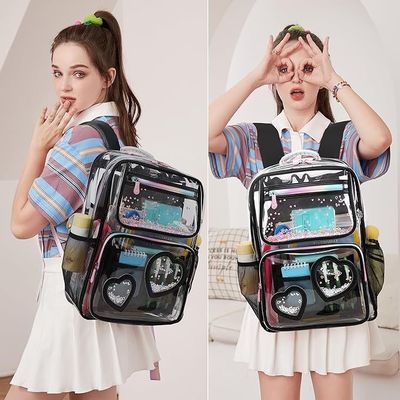 Material de revestimento de poliéster Moda Sacos de viagem ao ar livre para estudantes do ensino médio