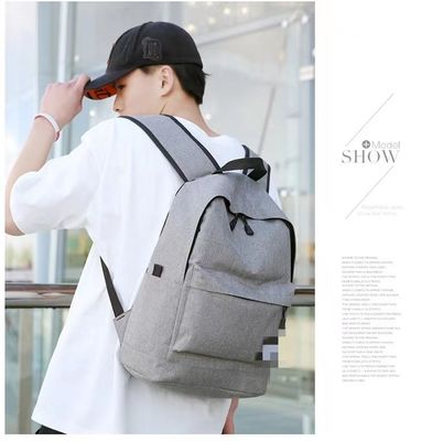 Mochila portátil Oxford Soft Handle para escritório de negócios personalizável e impermeável