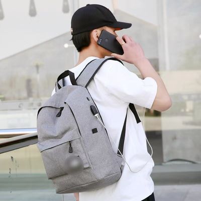 Mochila portátil Oxford Soft Handle para escritório de negócios personalizável e impermeável