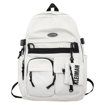 Mochila de escola de poliéster impermeável personalizada para estudantes Capacidade inferior a 21 litros