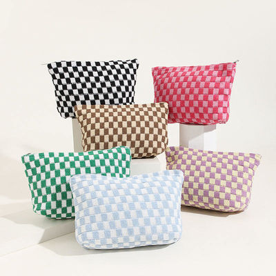 Saco de maquiagem Saco de maquiagem para mulheres Meninas conveniente de viagem Toiletry Saco cosmético em estilo de moda