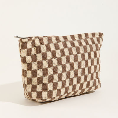 Saco de maquiagem Saco de maquiagem para mulheres Meninas conveniente de viagem Toiletry Saco cosmético em estilo de moda