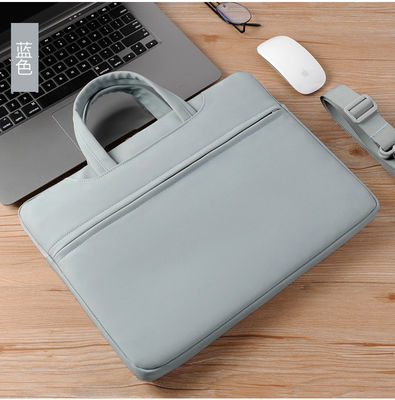 Saco de computador portátil de lona de cor personalizada