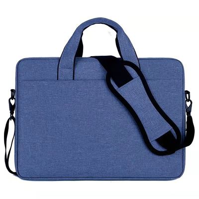 Logotipo personalizado Capa de caixa de laptop Shell Saco portátil de lona à prova d'água para homens mulheres