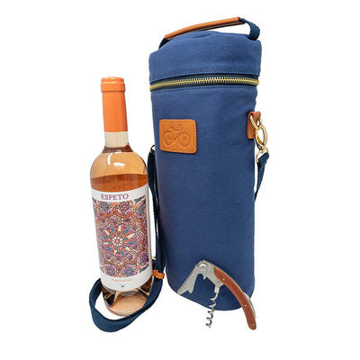 Saco de arrefecimento de garrafas de vinho isolado por neopreno para viagem e conservação convenientes