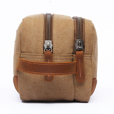 Saco de roupa de banho de lona para homens barba personalizada limpeza Barbear Dopp Kit Cosméticos Viagens
