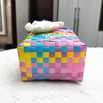 Cachinhos de colourizados para crianças Mini-compras Armazenamento Cesto de brinquedos Posibilidade de embalagem Bolsa personalizada