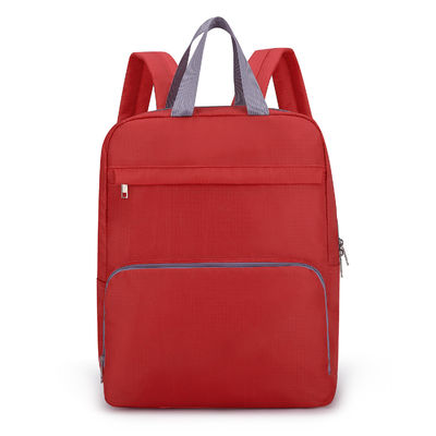 Mochila de impressão de logotipo personalizado para bolsas escolares de crianças leve e dobrável
