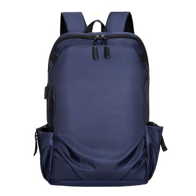 Mochila portátil Oxford com porta de carregamento USB e computador para viagens de negócios