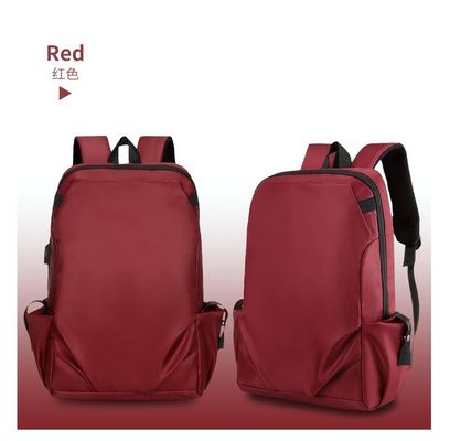Mochila portátil Oxford com porta de carregamento USB e computador para viagens de negócios