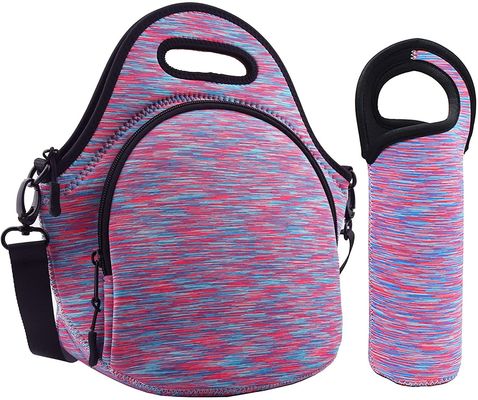 12.6x6.3x12.6 polegadas Caixa de almoço térmico isolado Tote Saco para estudantes escola Neoprene