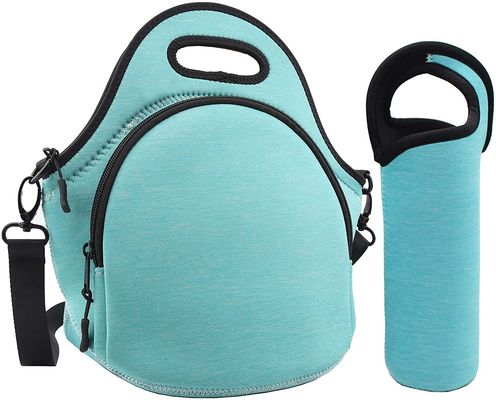 12.6x6.3x12.6 polegadas Caixa de almoço térmico isolado Tote Saco para estudantes escola Neoprene