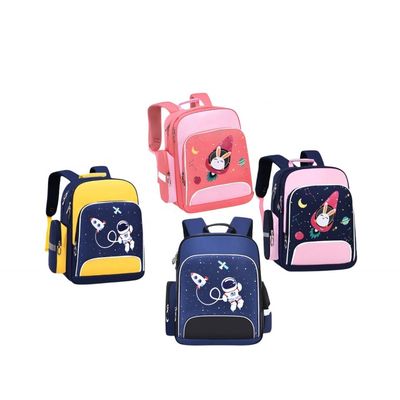 Logotipo personalizado Imprimir Mochila de tecido de Oxford Mochila à prova d'água Sacos escolares para raparigas