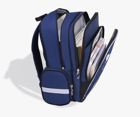 Logotipo personalizado Imprimir Mochila de tecido de Oxford Mochila à prova d'água Sacos escolares para raparigas
