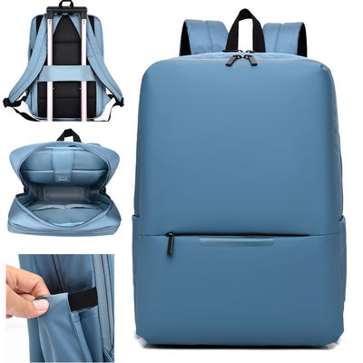 Bolsas de laptop de alta capacidade Mochila de moda com padrão Oxford e padrão sólido