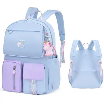 Bela Mochila de Mochila de Canvas Personalizada para Meninas de Volta à Escola