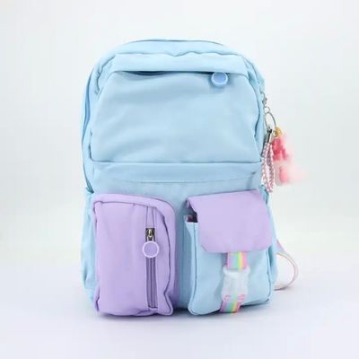 Bela Mochila de Mochila de Canvas Personalizada para Meninas de Volta à Escola