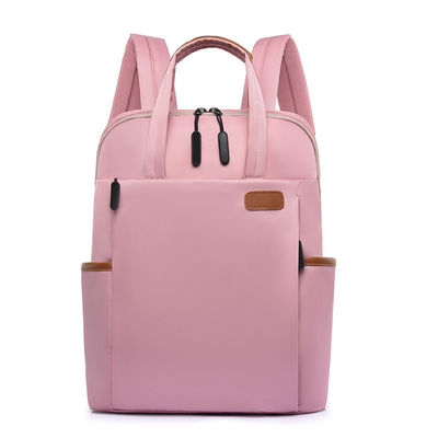 Cor personalizada Mochila portátil para viagens ao ar livre para mulheres Mochila com camada intermédia de computador