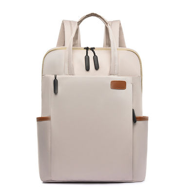 Cor personalizada Mochila portátil para viagens ao ar livre para mulheres Mochila com camada intermédia de computador