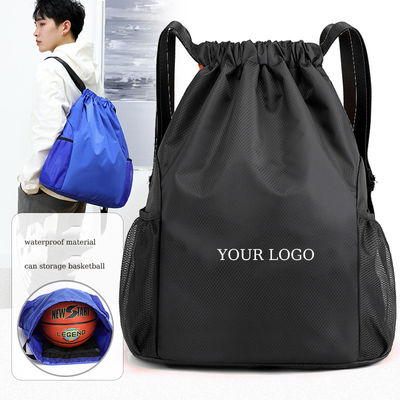 Logotipo personalizado Acceptado Saco Escolar Mochila de cordas para ginásio Viagens Praia Natação