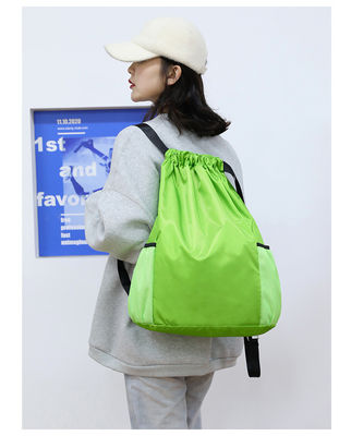 Logotipo personalizado Acceptado Saco Escolar Mochila de cordas para ginásio Viagens Praia Natação