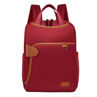Logotipo personalizado Padrão sólido Laptop Mochila de negócios