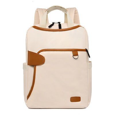 Logotipo personalizado Padrão sólido Laptop Mochila de negócios
